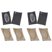 Healifty Gel Arch Support Sleeve Foot Arch Socks for Pain Relief 2 Pairs