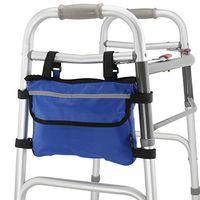 GUOER Walker Bag Suitable for Multiple Walking Aids Rollator Bag Multi-Size Multiple Colors (7.8Wx9.8L IN,Color9804)