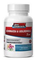 antioxidant Blend Supplements - Echinacea & Goldenseal Root 300MG - goldenseal Detox - 1 Bottle (100 Capsules)