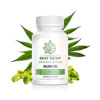 Worlds Best Hemp Oil Capsules - 60,000 MG of Natural Hemp Seed Oil Extracts - Pain, Stress & Anxiety Relief - Natural Sleep & Mood Support - Rich in Omega 3, 6, 9-60 Servings of 1,000MG per Softgel