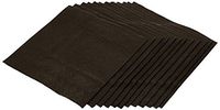 Jubilee 3-Ply Cocktail Beverage Napkins, 80 Count, Black
