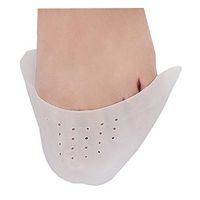 Zcargel 2Pcs(1Pair) Soft Silicone Gel Ballet Dance Shoe Toe Pads Toe Protector with Breathable Holes Soft Toe Sleeves Silicone Toe Pads for Women Men