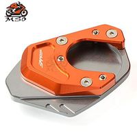 Frames & Fittings for KTM 300duke 300 Duke 2012-2018 Motorcycle Accessories CNC Kickstand Side Stand Enlarge Foot Pad Extension - (Color: 300DUKE)