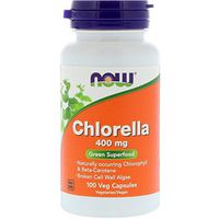 NOW Foods - Chlorella 400Mg 100 Vcaps