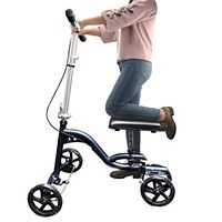Knee Walker,Goldenguy Lightweight Steerable Knee Walker Crutch Alternative Folding Steerable Scooter for Broken Leg, Foot, Ankle Injuries-with Dual Braking System