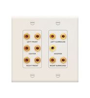 Legrand/ON Q - F9004LA, 5.1 Home Theater Connection Kit, Light Almond