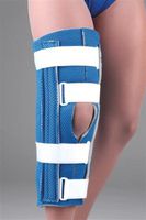 Breathable Universal Cutaway Knee Immobilizer 20" Blue Un