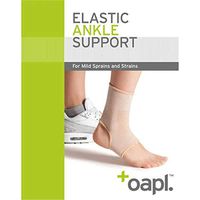 OAPL Elastic Ankle SupportArch Support for Preventing Sprains, Perfect for Women Men Sport, Running, Basketball, Football Open Heel, Light, Elastic & Breathable (XL 10" -UP)
