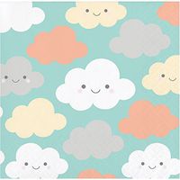 Clouds Beverage Napkins, 48 ct