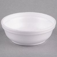 TableTop King 6B20 6 oz. Insulated White Foam Bowl - 1000/Case