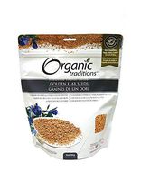 Organic Golden Flax Seeds 16 Ounce (454 Grams) Pkg
