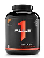 R1 Protein Whey Isolate/Hydrolysate, Rule 1 Proteins (76 Servings, Lightly Salted Caramel)