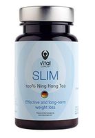 Vital Concept Slim - Organic Ning Hong Tea Extract. Steady Belly Fat Loss Pills. Effective Antioxidant, Fast and Lasting Weight Loss. Anti-Cellulite Effect. 30 Veggie Capsules, 30 Days