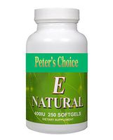 Peter's Choice E Natural 250 Gels