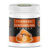 Curcumin 95% Extract Powder-100gm (3.53 Oz), 100% Natural with Maximum Strength, Rich in Antioxidants for Joint and Inflammation Support, No GMO, KOSHER, HALAL and Vegan