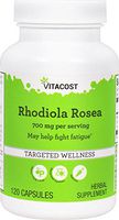 Vitacost Rhodiola Rosea - Standardized -- 700 mg per serving - 120 Vegetarian Capsules