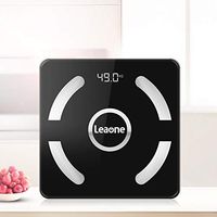 Leaone Body Fat Scale, Black, Style 1