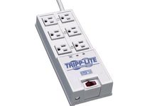 Tripp Lite 6 Outlet Surge Protector Power Strip, 6ft Cord, Right-Angle Plug, $50,000 Insurance (TR-6)