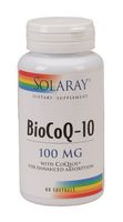 Solaray - Bio Co Q 10, 100 mg, 60 softgels