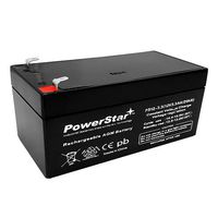 12V 3.3AH Sealed Lead Acid (SLA) PowerStar Battery Replacement for AGM - S00045.15634