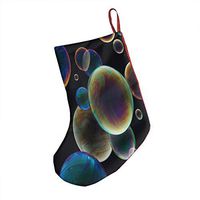 Fun Bubbles Vintage Xmas Socks Hanging Decoration Candy Bag Party Holiday Christmas Santa Claus Home Decor Gift