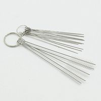 2 Sets 30 pcs Carb Carburetor Cleaner Cleaning Brushes Kit, Small Wire Brush - 20 Needles + 10 Brushes