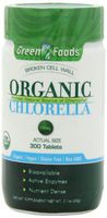 Green Foods Organic Chlorella 200 Mg, 2.1 ounce, 300 Count