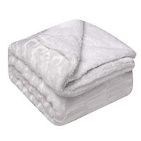 Theoylos Flannel Throw Blanket Thicker Double Layer Faux Fur Bed Blankets Luxury Fleece Throws Warm Shaggy Sofa Blanket