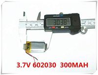 BEESCLOVER ('-) 3.7V 602030 300mah Lithium-ion Polymer Battery Quality of CE FCC ROHS Certification Authority Show