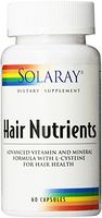 Solaray Hair Nutrients Capsules, 60 Count