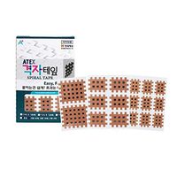 SPORTSTEX Spiral Cross Tape 67sheet 3type Kinesiology Pain Relief Muscle (1)
