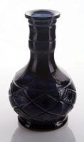 SALE NEW LARGE BLACK DIAMOND VASE Hookah Shisha Narguile for Water Smoking Pipe