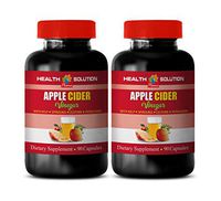 Men Weight Loss Pills That Work - Immune System Booster Vitamins - Apple Cider Vinegar - with KELP, SPIRYLINA, Lecithin, Potassium - spirulina Algae Supplement - 2 Bottles 180 Capsules