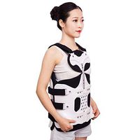 ACC Chest Rib Support, Adjustable Belt Shoulder Posture Braces Back Vest, Suitable for Men and Women Ribs Postoperative Pain Relief