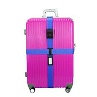 donfohy Travel longer tied me with luggage belt tied cross silicone packing tape tied with reinforcement travel