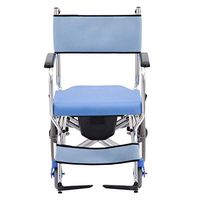 ChenCheng Wheelchair Aluminum Alloy Foldable Light with Toilet Bowl Old Man Scooter Medical Supplies