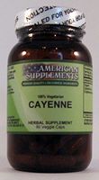 Cayenne American Supplements 90 VCaps