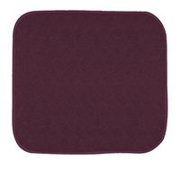 Americare Absorbent Washable Waterproof Seat Protector Pads 21”x22” - Burgundy