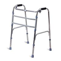 Light Overhead Frame/Walker/Rollator, Elderly Standing Walking Frame Disabled Walking Aid Walker Foldable