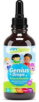 Best Organic Focus Supplement for Kids, Supports Healthy Brain Function to Improve Concentration & Attention for School, Natural Calming Supplement, Great Tasting Liquid Vitamins (4 oz)