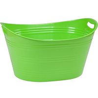 CreativeWare PTUB-LME, 8.5 Gallon Party Tub, Lime