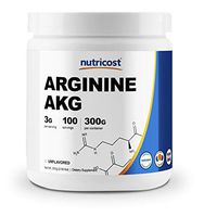 Nutricost Arginine AKG Powder 300 Grams (AAKG) - 3G Per Serving & 100 Servings - Pure Arginine Alpha Ketoglutarate