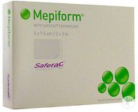 MEPIFORM SELF-ADHERENT SILICONE DRESSING 2x3in 5/pkMEPIFORM SELF-ADHERENT SILICONE DRESSING 2x3in 5/pk Good Quality for Everyone Fast Shipping Ship Worldwide by MEPIFORM