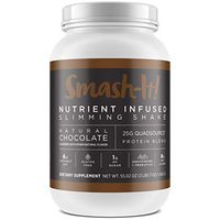 Primal Labs - Smash-It! Nutrient Infused Weight Loss Shake, Gluten-Free, Non-GMO, High Protein Powder, Delicious Taste (Chocolate)