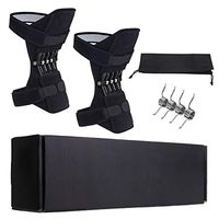 Slimerence Knee Protection Booster Power Lift Support Knee Pads Powerful Rebound Spring Force for Sports Hiking Climbing Reduces Soreness Old Cold Leg Protection Deep Care A Pair