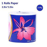 3-Ply Toilet Paper，100 Recycled Fiber Bulk Toilet Paper for Business，Ultra Soft Toilet Paper,H Bath Tissue Toilet Paper for Home Kitchen,1/5/10 Rolls