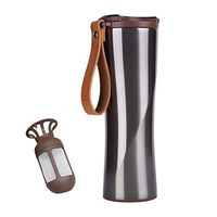 ZHENQ Travel Mug Thermos Touch Temperature Display Sports Cup Stainless Steel Coffee Cup has Excellent Insulation Effect (Color : B)
