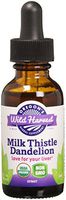 Oregon's Wild Harvest Milk Thistle Dandelion Organic Extract, 1 Fluid Ounce