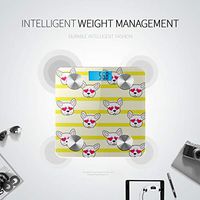 Bluetooth Scales Weight Cartoon Cute Surprise Animal Pet Dog Smart Scale Body Fat Composition Monitor Analyzer with Smartphone App for Body Management-396 Lbs