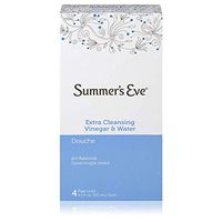 Summer's Eve Extra Cleansing Vinegar & Water Douche 4.5 Ounces Each (4-Pack)